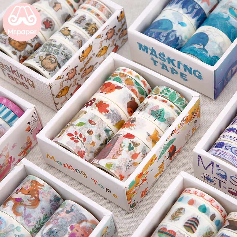 Sady dekorativních Washi Tape