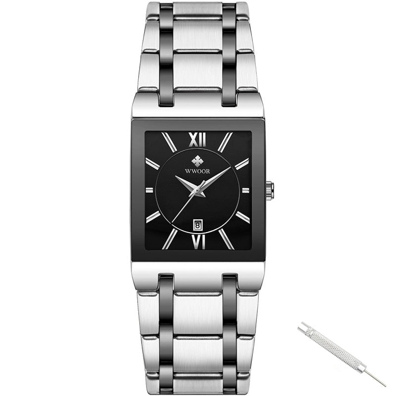 Luxusní čtvercové hodinky