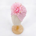 Rufous top baby turban klobouk