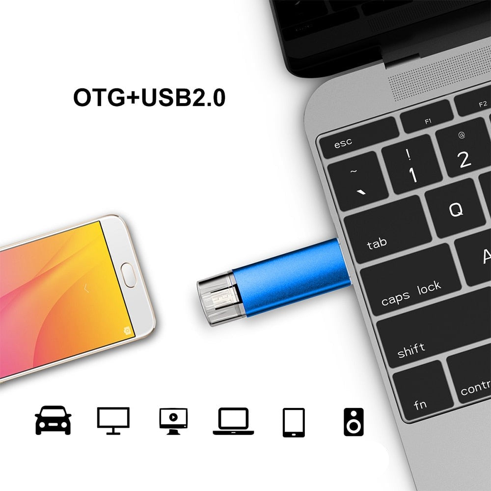 USB flash disk na cestách
