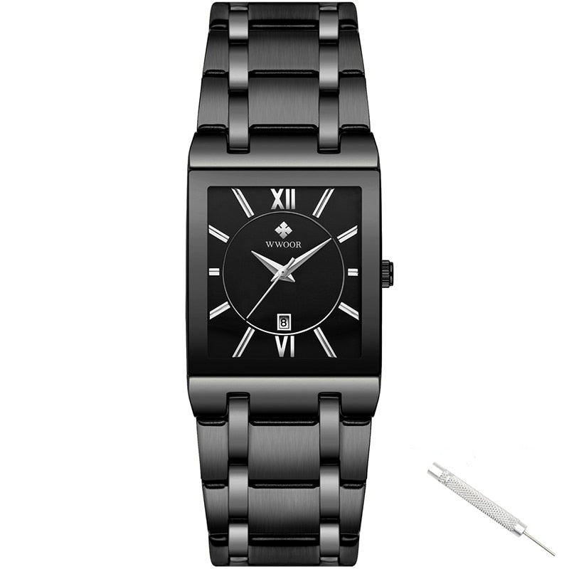 Luxusní čtvercové hodinky