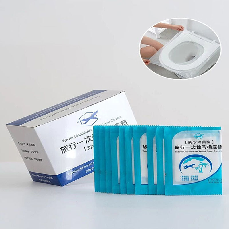 Jednorázové potahy na toaletní sedátka
