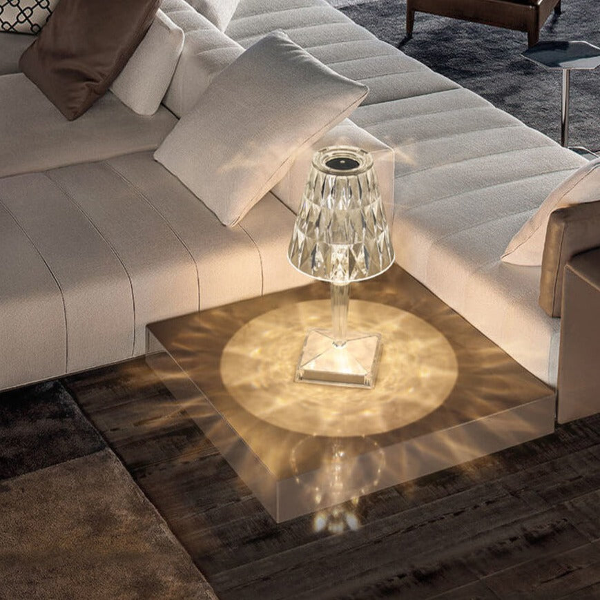 Křišťálová noční lampička