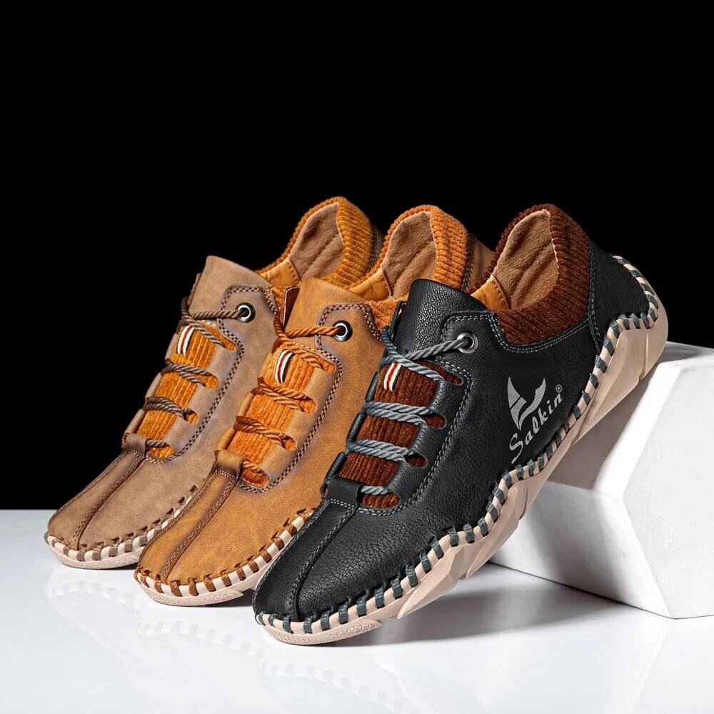 Ručně vyráběná ortopedická obuv pro muže