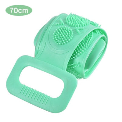 Silikonový koupelový kartáč na tělo
