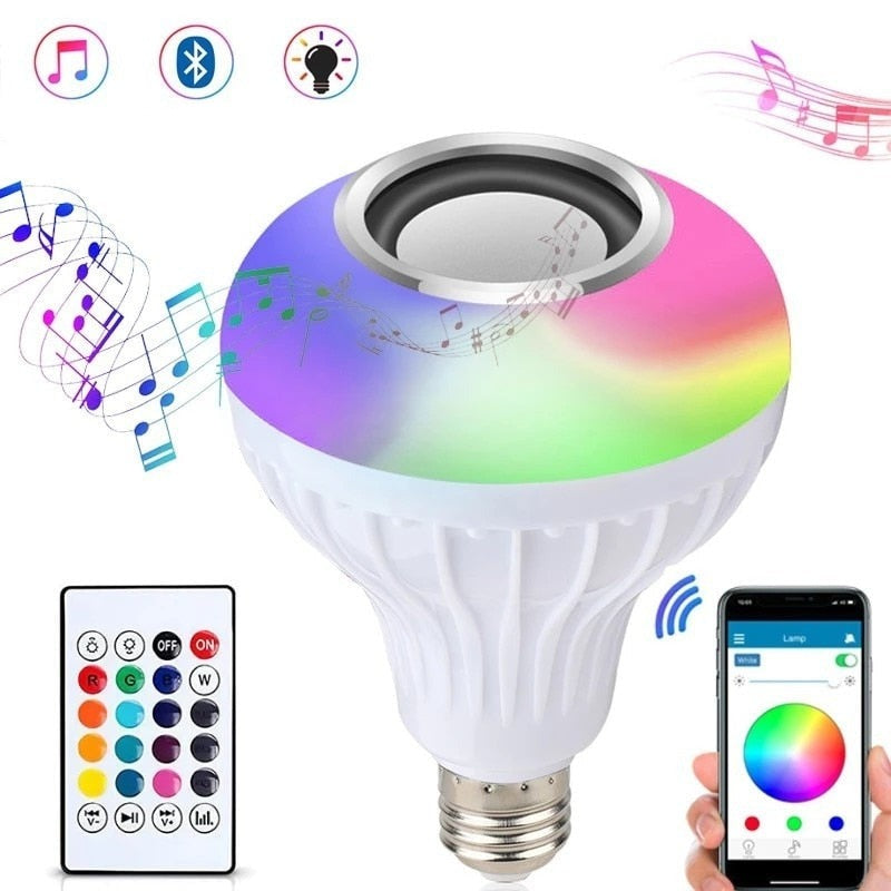 Chytré vícebarevné světlo reproduktoru Bluetooth