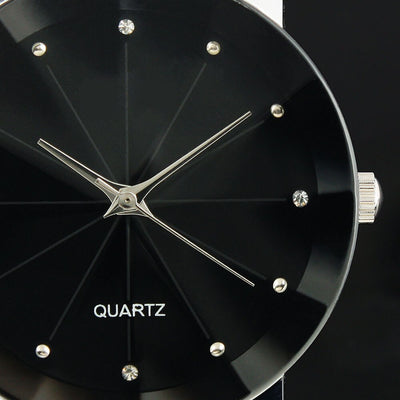 Quartz pánské kožené hodinky