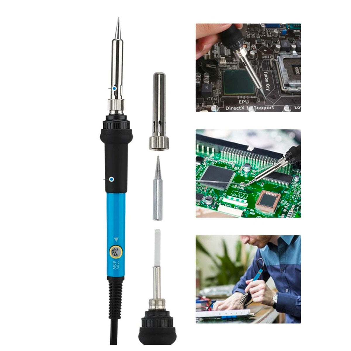 Sada na vypalování dřeva Pyrography Kit