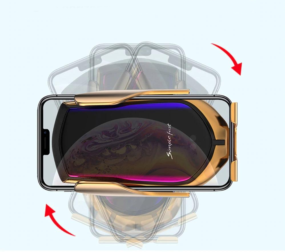 PREMIUM - Automatické upínání držáků telefonů | Bezdrátová nabíječka