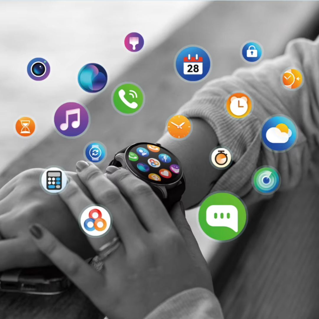 Displej AMOLED Fitness chytré hodinky