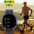 Displej AMOLED Fitness chytré hodinky