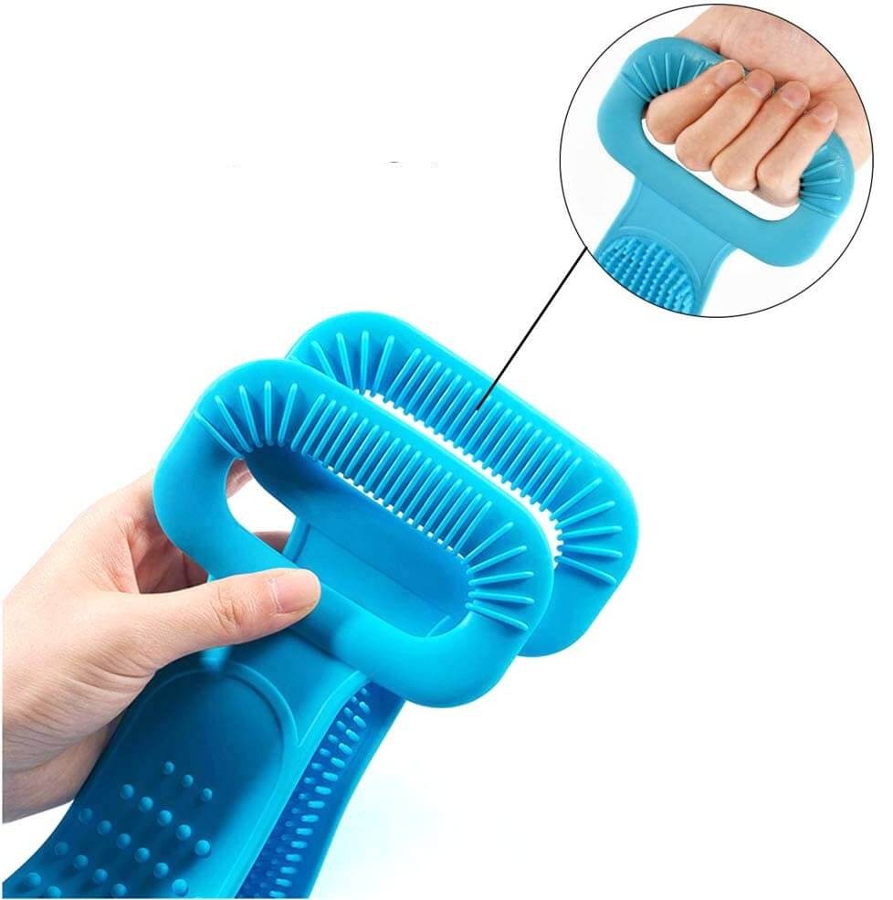 Silikonový koupelový kartáč na tělo