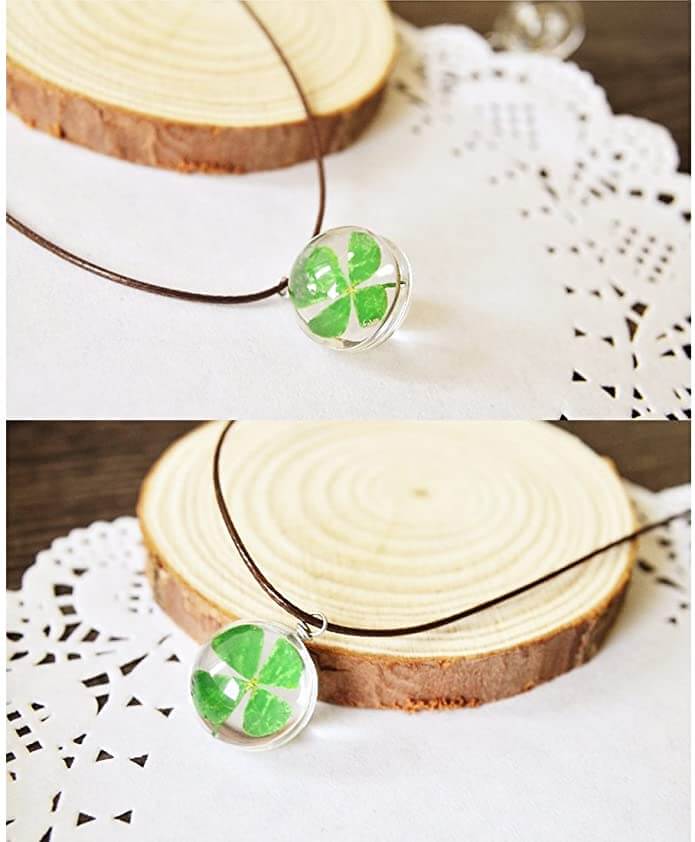 Náhrdelník ze čtyřlístku