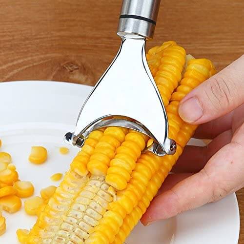 Nerezový loupač kukuřice