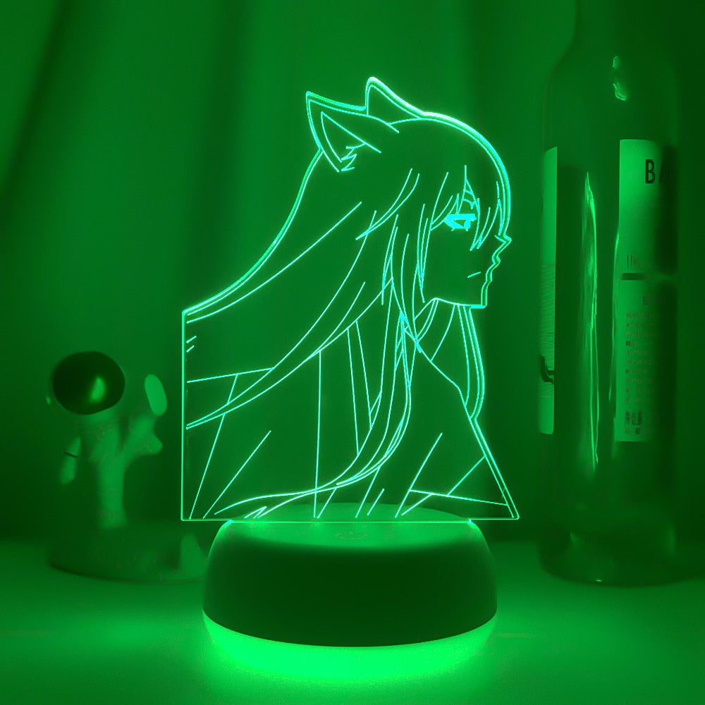 Akrylová stolní lampa