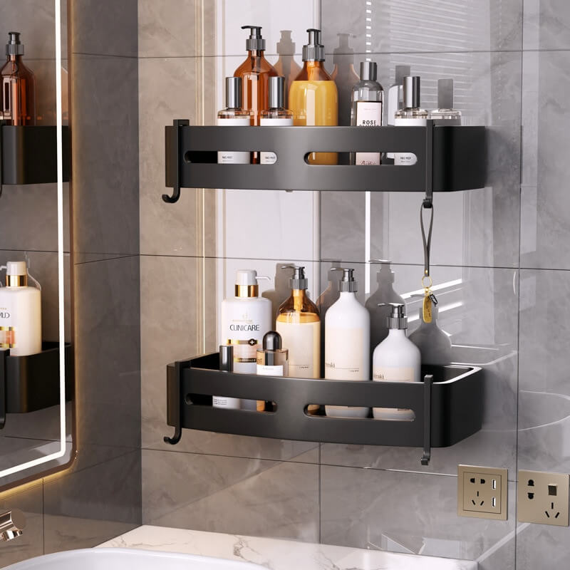 Stříbrný košík do sprchy