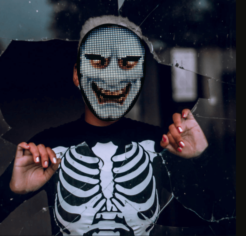 Digitální maska, která promění obličej