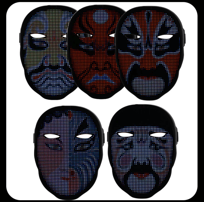 Digitální maska, která promění obličej