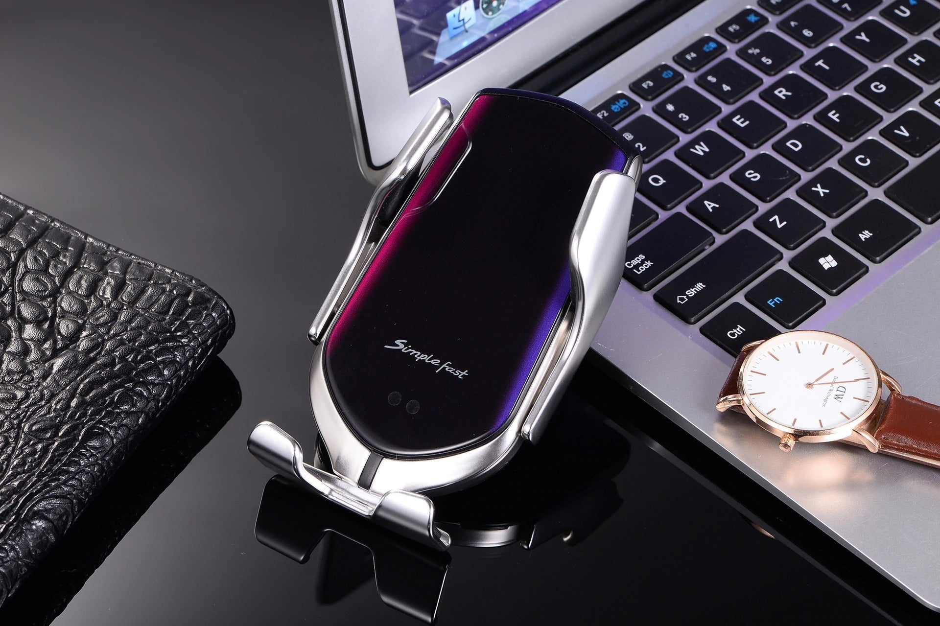 PREMIUM - Automatické upínání držáků telefonů | Bezdrátová nabíječka