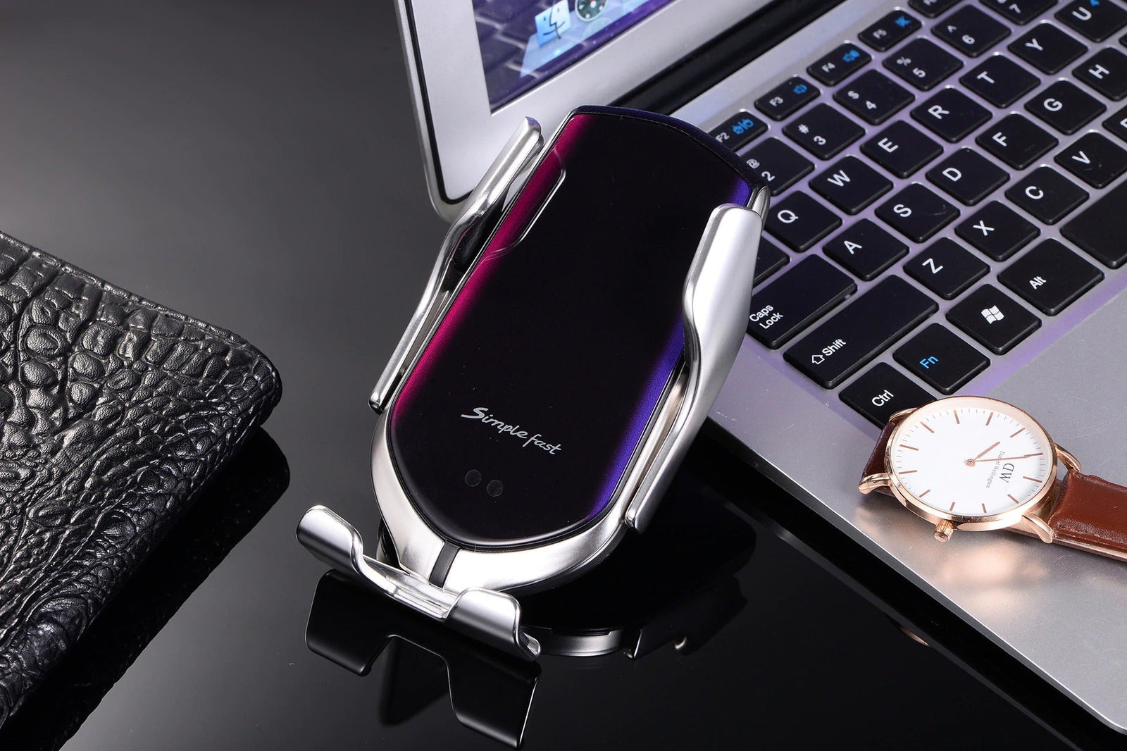 PREMIUM - Automatické upínání držáků telefonů | Bezdrátová nabíječka