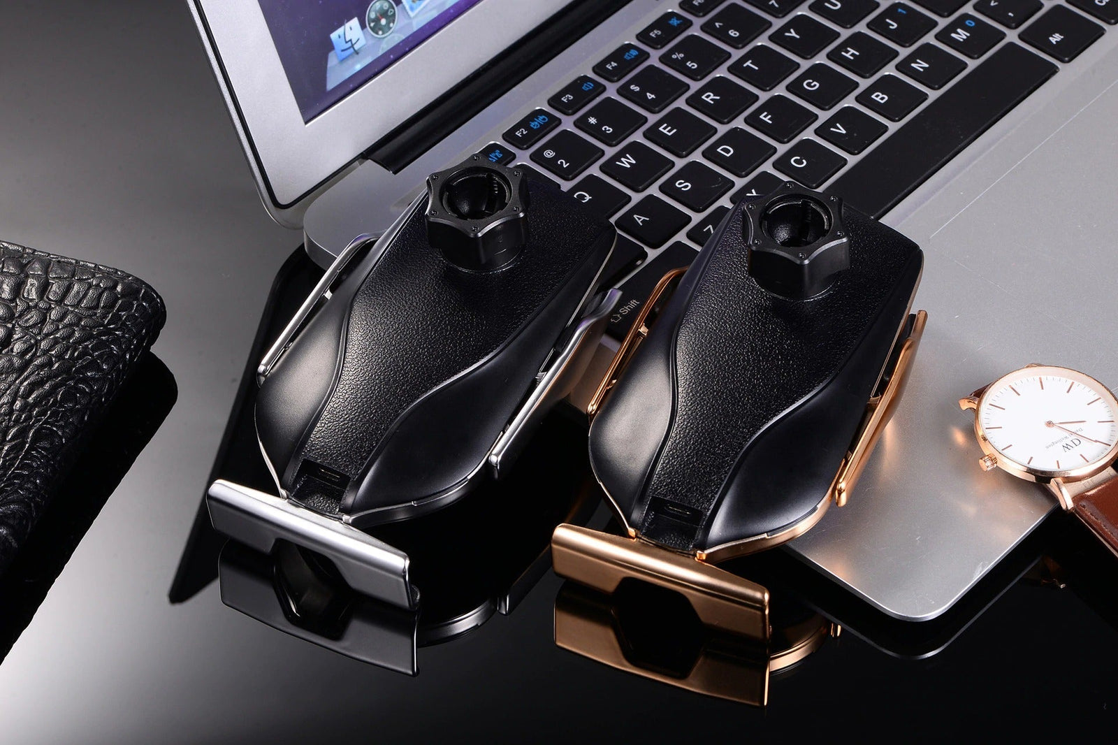 PREMIUM - Automatické upínání držáků telefonů | Bezdrátová nabíječka