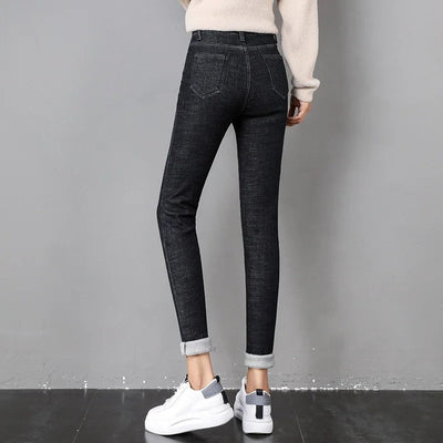 Dámské džíny Retro thermal skinny