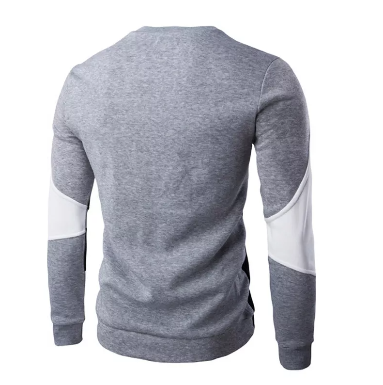 Pánský ležérní svetr s kulatým výstřihem