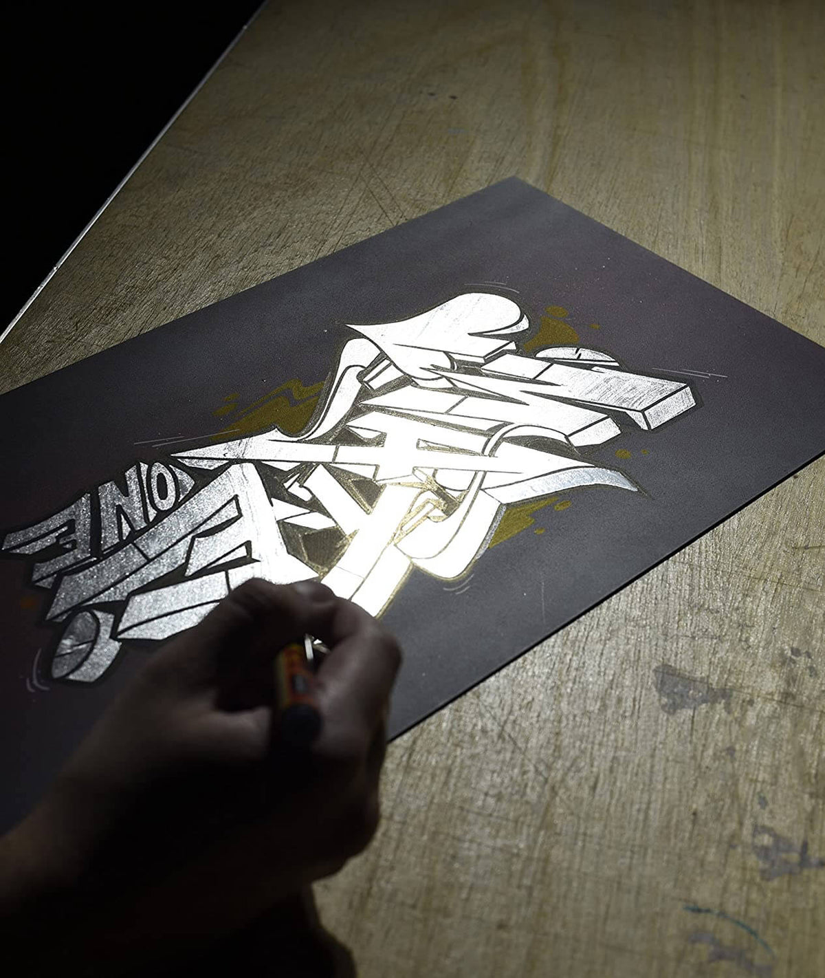 Plovoucí zrcadlo Chrome Marker