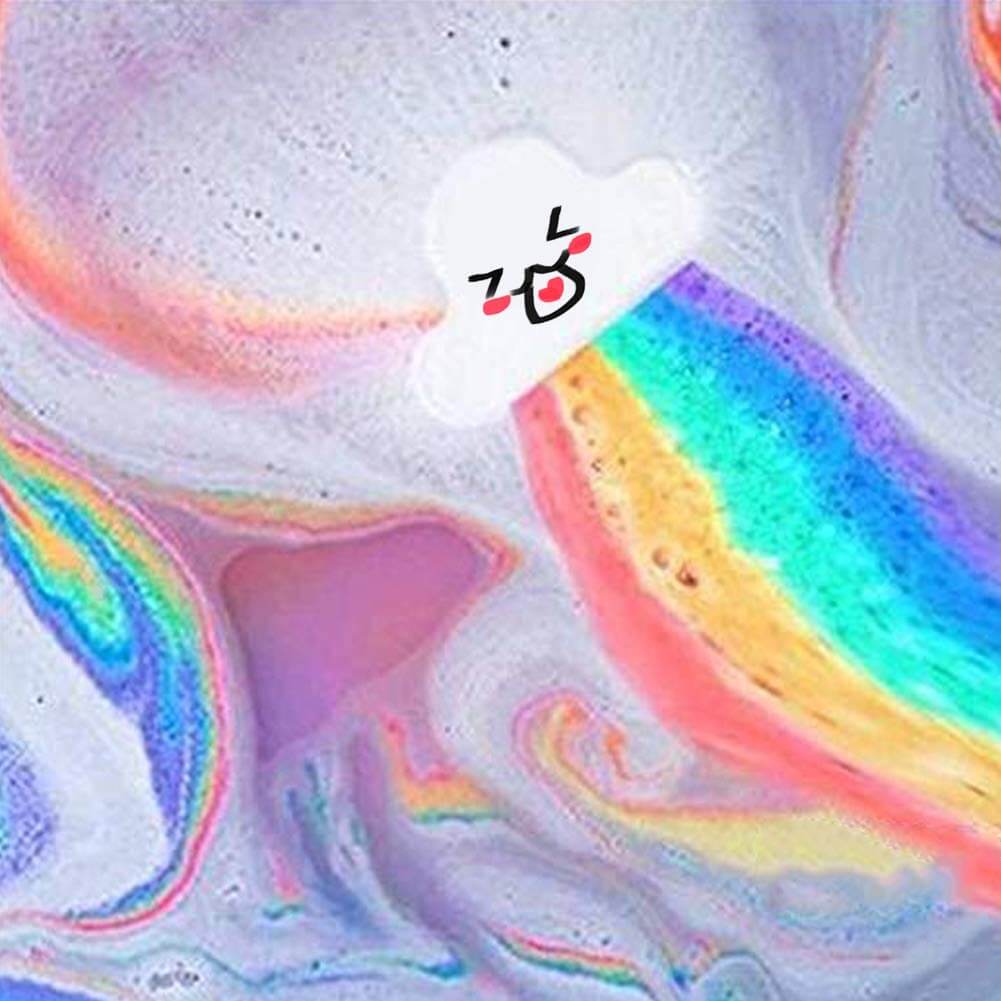 Duhová pyrotechnická bomba