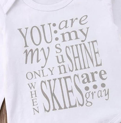 You are my Sunshine Baby Romper Set