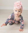 Rufous top baby turban klobouk