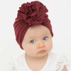 Rufous top baby turban klobouk