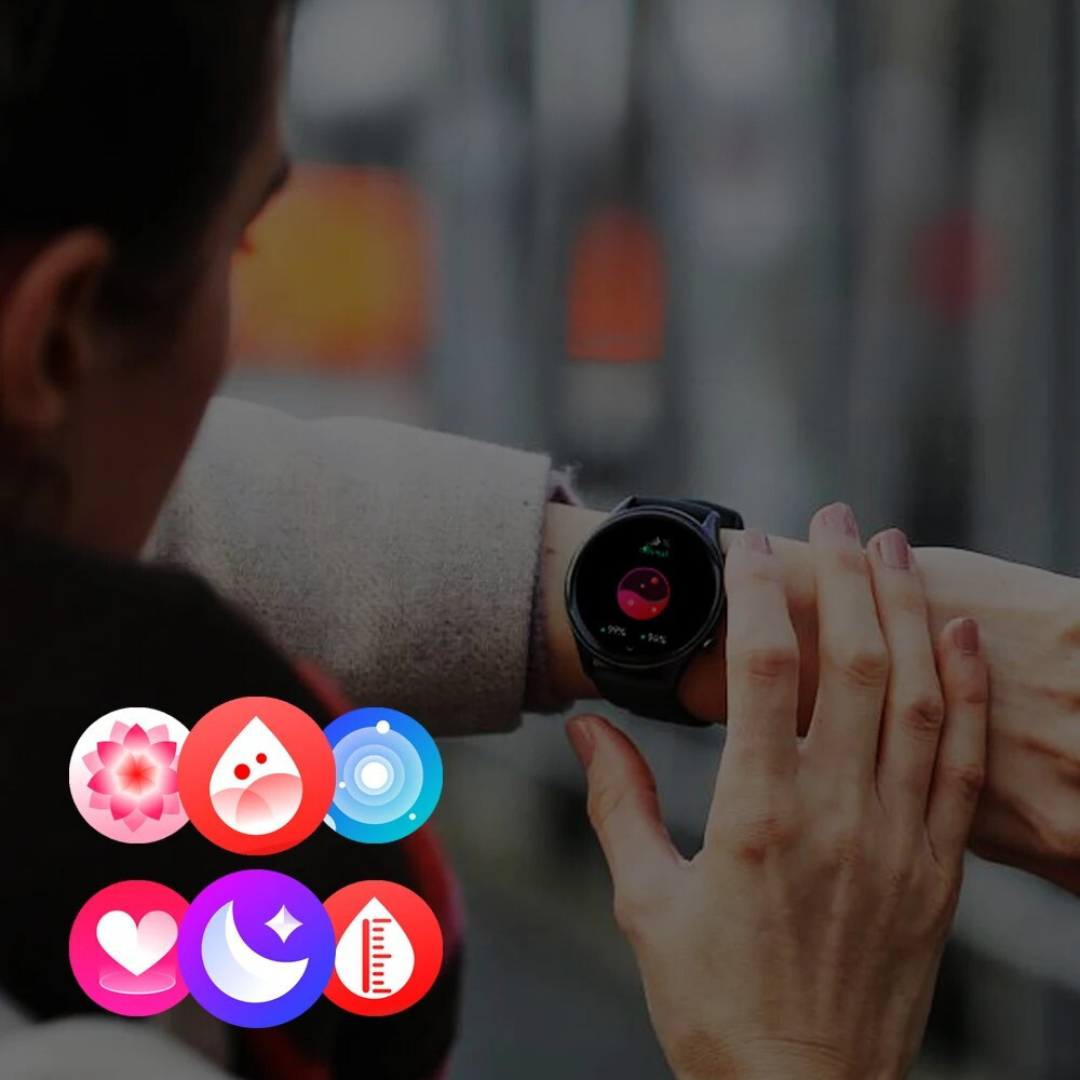 Hodinky Fitness Tracker s HD displejem