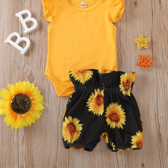 Sada dětských slunečnic