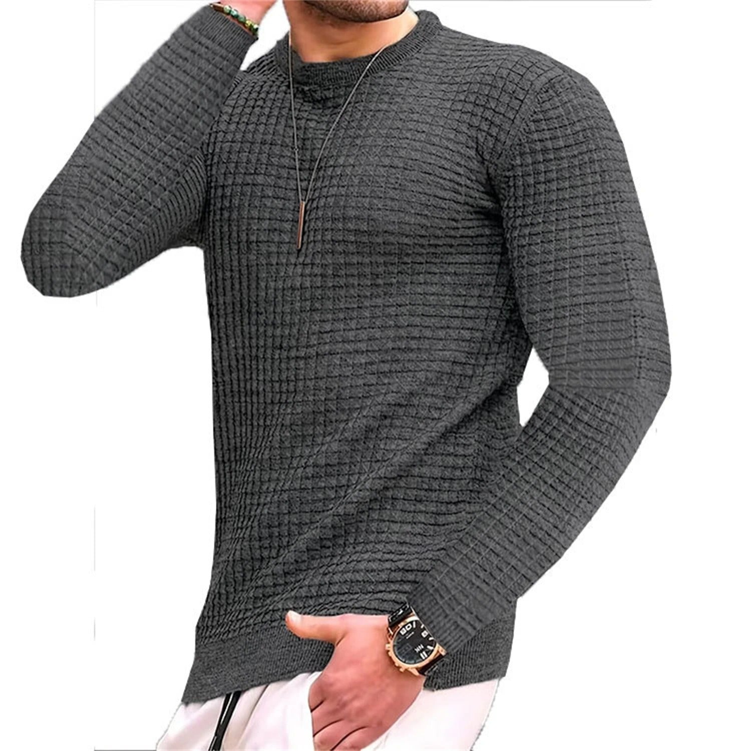 Pánské vaflové svetry