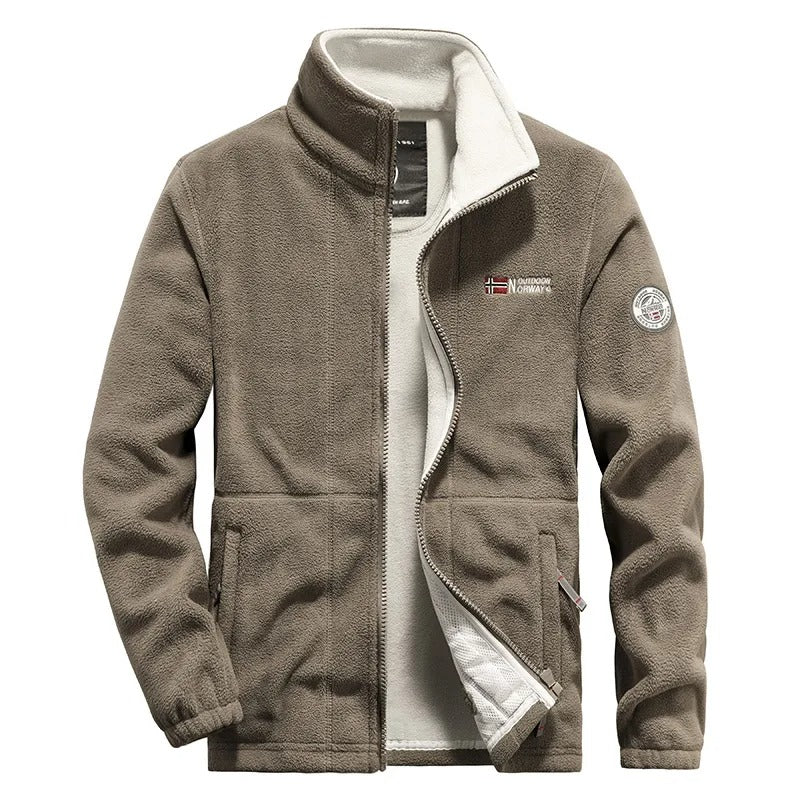 Silná bunda Polar Fleece pro muže