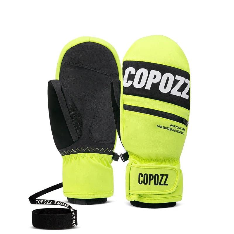 Silné profesionální lyžařské rukavice